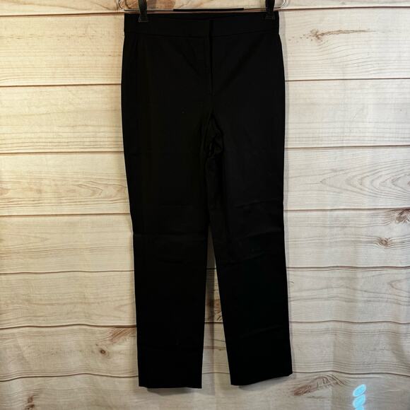 DKNY Black Slim Leg Ankle Length Trousers Size 6 - Picture 1 of 5